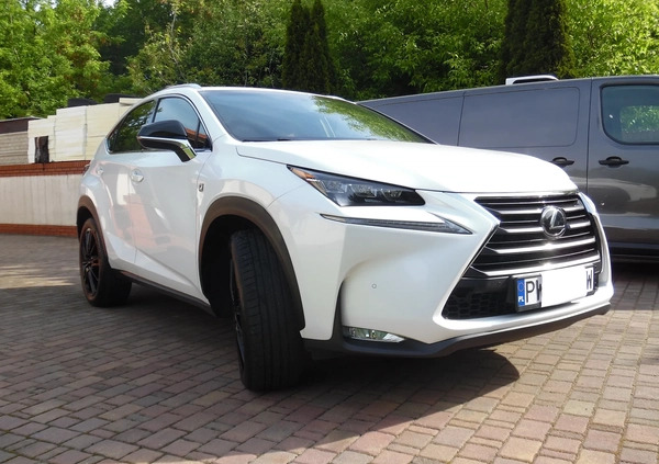 Lexus NX cena 108000 przebieg: 77000, rok produkcji 2017 z Września małe 121